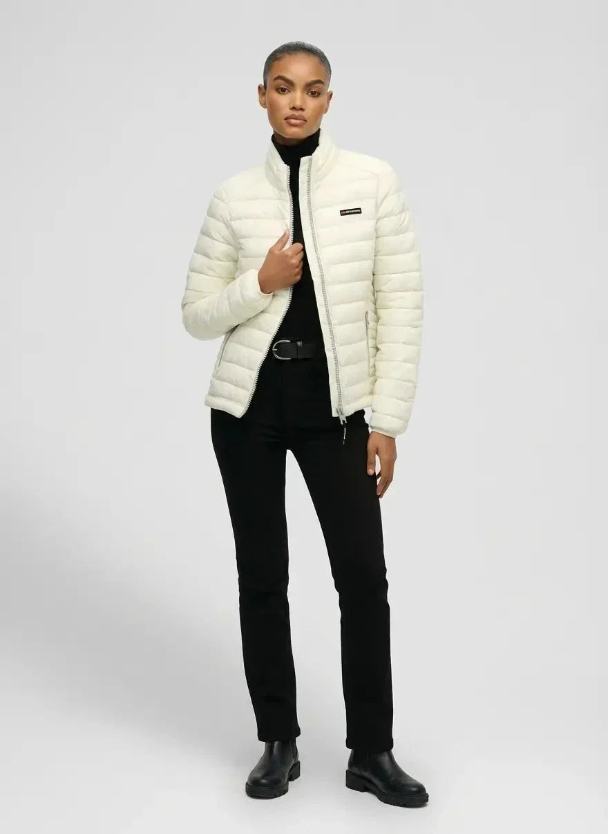 Superdry Fuji lite Puffer Jacket Off-White