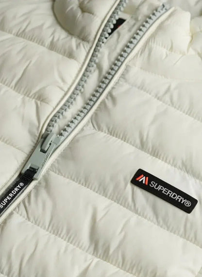 Superdry Fuji lite Puffer Jacket Off-White