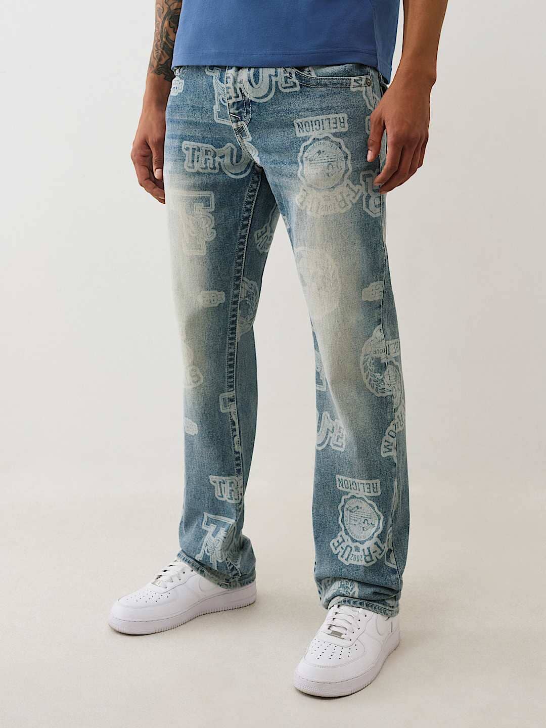 True Religion AOP Ricky Jeans
