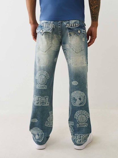 True Religion AOP Ricky Jeans