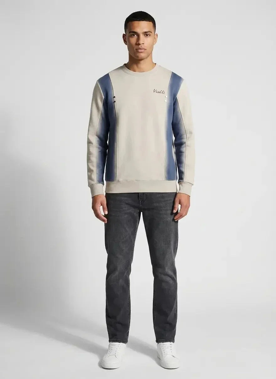 Vialli Grey Maxicot Sweater