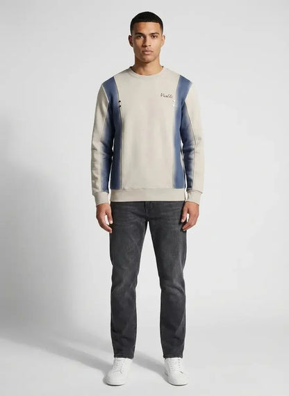 Vialli Grey Maxicot Sweater