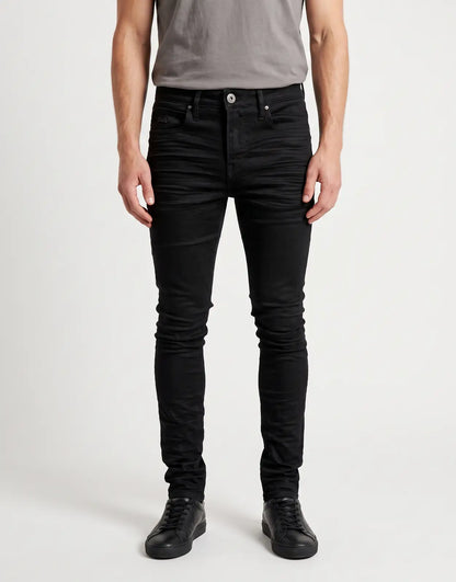 Vialli Rano Sottle Wash Black Jeans