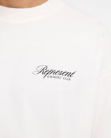 Represent X Harrods Bear Owners Club T-Shirt - Flat White